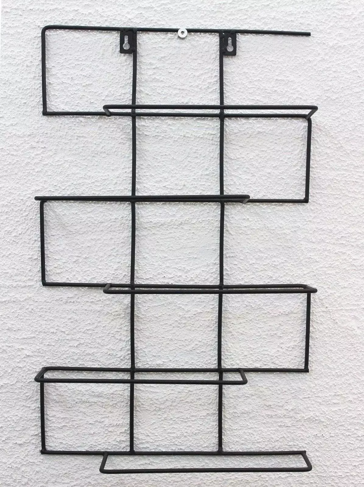 Null DanDiBo Wandbild Weinregal Herz FlaschenstĂ€nder Aus Metall 38 Cm Flaschenhalter â Bild 4