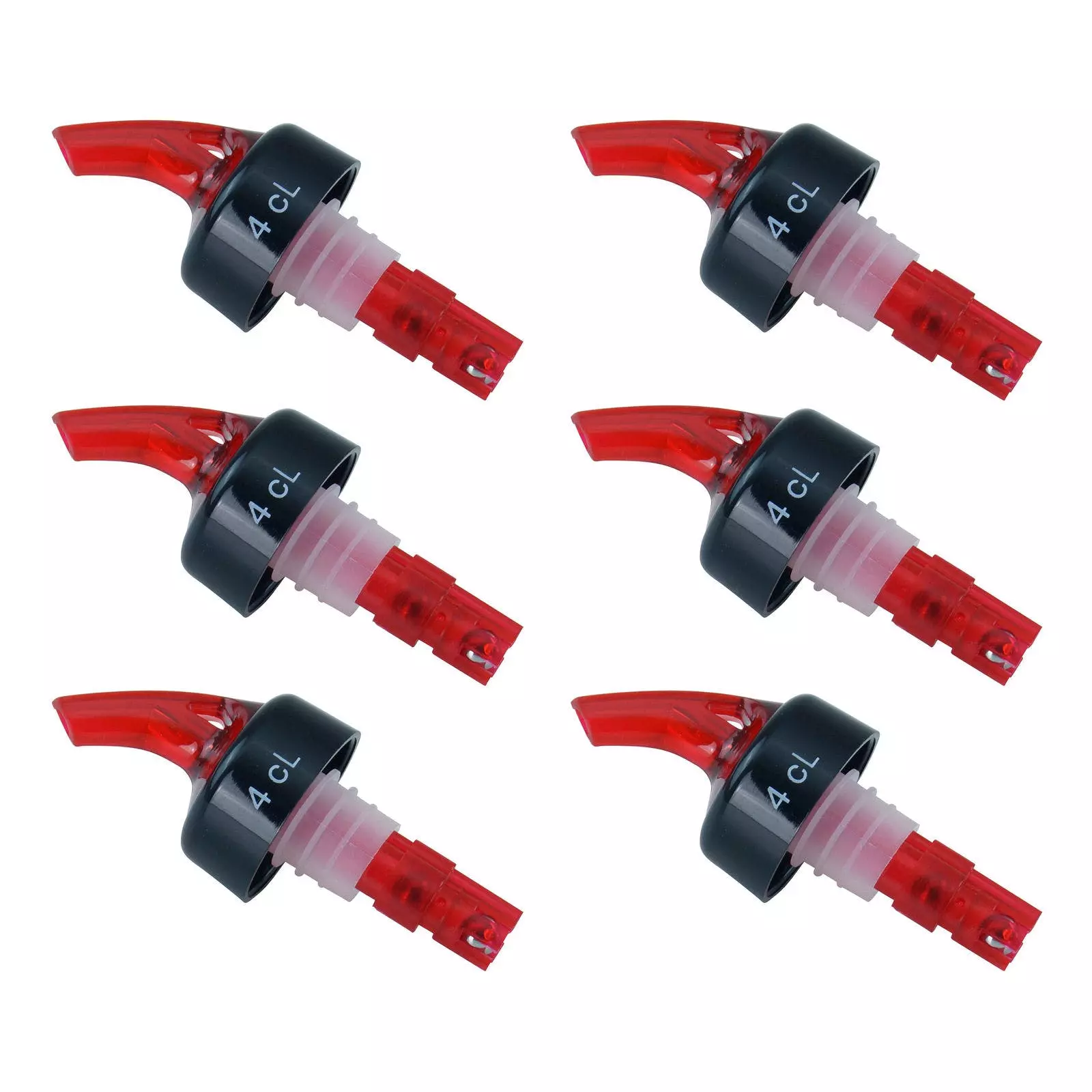 2x Contacto Spirituosen-Dosierer, Schwarz, Spezialkunststoff, Volumen: 4 Cl, Durchmesser: 5,5 Cm, LĂ€nge: 15 Cm â Bild 4