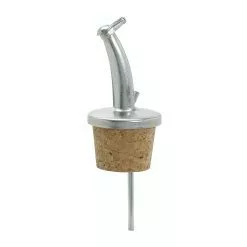 Null BULLY - Metall-Ausg. Mit Naturkorken Und Metallkläppchen Für 3,0 - 5,0 Lt. Flaschen