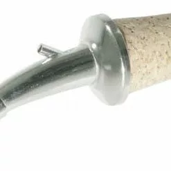 Contacto 5x Ausgießer Für Samtkragen Aus Silberfarben Beschichtetem Messing, Spitz