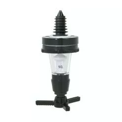 Null PRIMA - Portionierer - 5,0 Cl. = 50 Ml. Für 0,7 - 1,0 Lt. Flaschen - Kunststoff Schwarz