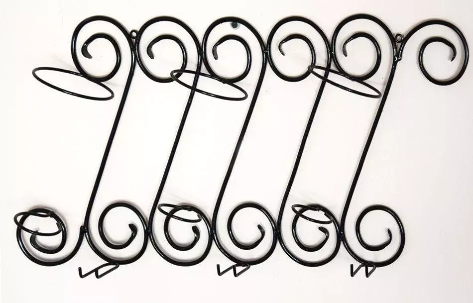 Null DanDiBo Weinregal "Grand Feu" Metall Schmiedeeisen FĂŒr 40 Flaschen Flaschenhalter 95 Cm â Bild 5