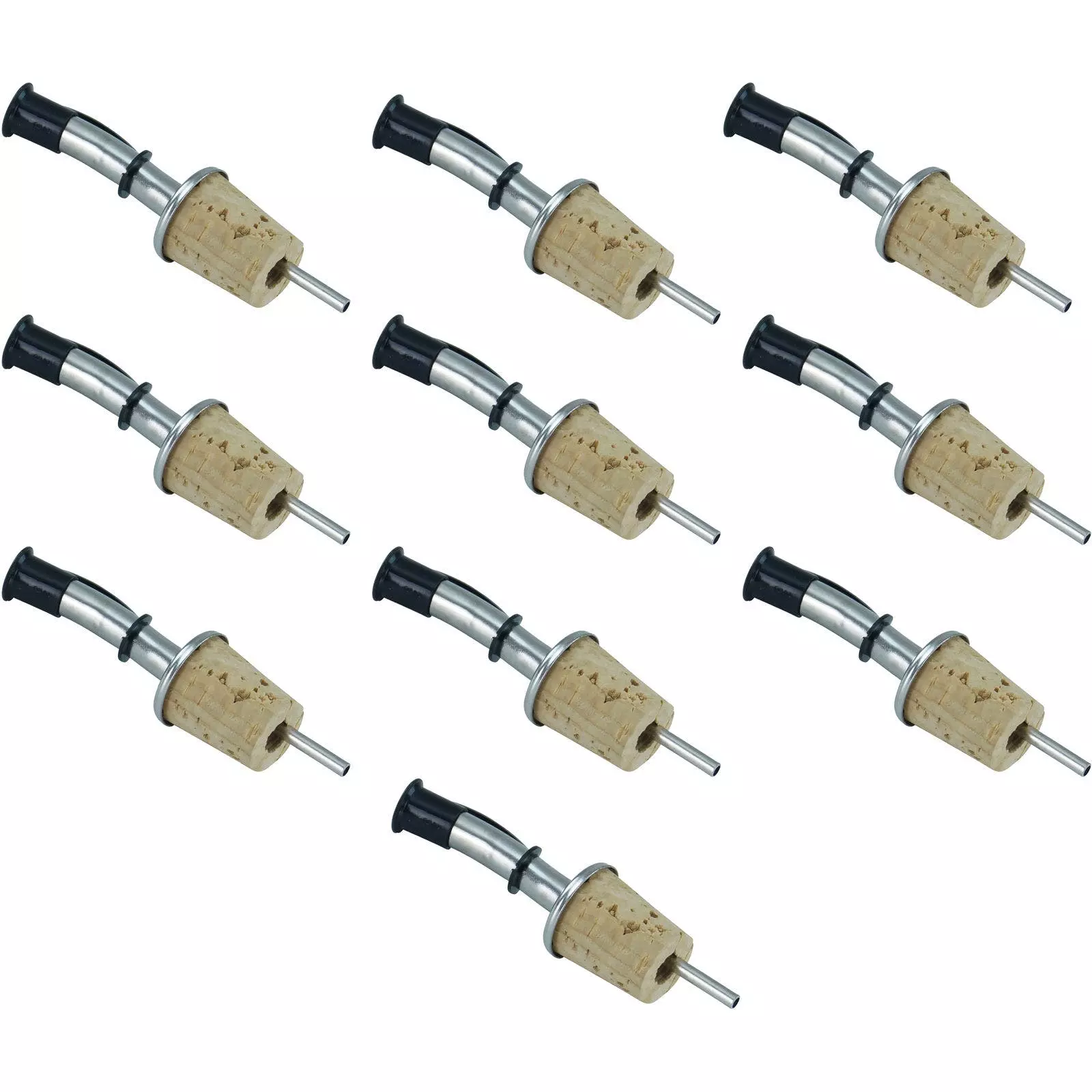 Null Ausgießer-Set Aus Stahl Und Kork 6 Stk. Von CHEFGASTRO – Bild 6