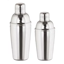 Null Cocktail Shaker 3tlg. - Edelstahl Mit Sieb - 500 Ml. - HOCHGLANZ POLIERT