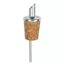 Null SHORTY - Metall-Ausg. Mit Extra Kurzem Gießrohr Für 0,5 - 1,0 Lt. Flaschen - 4er Pack