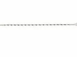 Null Barlöffel Mit Gabelende Aus Rostfreiem Stahl 31,5 Cm Von CHEFGASTRO