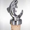 Null Flaschenkorken Fisch H 8,0 Cm D 2,5 Cm Edelstahl