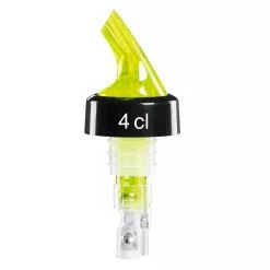Null COMPACT - Flaschenportionierer - 40 Ml. - 3 Kugel System - Neonfarbe - Gelb - 2er Pack - Made In Germany