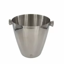 Metro-professional METRO Professional Weinkühler, Edelstahl, Ø 18.5 Cm, Höhe: 19.4 Cm, Mit Griffen, Spülmaschinenfest, Silber