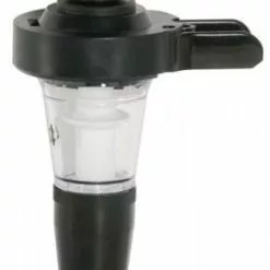 2x Contacto Spirituosen-Dosierer, Schwarz, Spezialkunststoff, Volumen: 4 Cl, Durchmesser: 5,5 Cm, Länge: 15 Cm