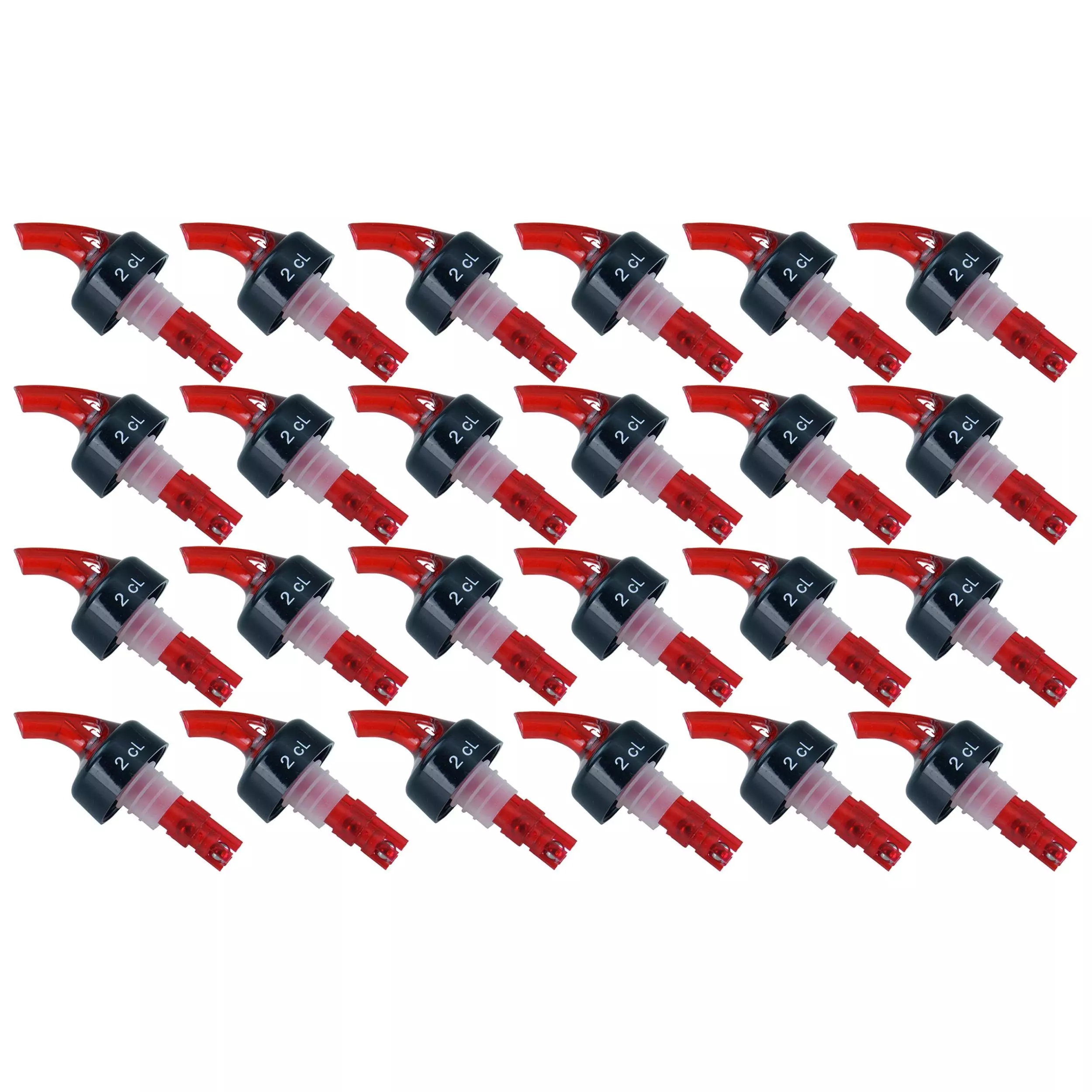 2x Contacto Spirituosen-Dosierer, Schwarz, Spezialkunststoff, Volumen: 2 Cl, Durchmesser: 5,5 Cm, Länge: 15 Cm – Bild 7