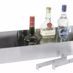 Contacto 4x Zusätzlicher Montagesatz Zum Umrüsten Auf Hängeleisten Für Barregal Aus Edelstahl, Zur