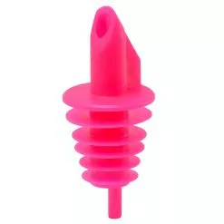 Null BILLY - Kunststoff-Ausgiesser Für 0,5 - 1,5 Lt. Flaschen - Neon-Magenta - Polybeutel 12er Pack