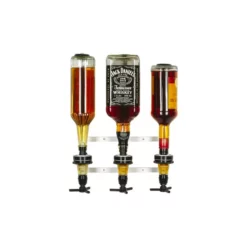 Null Profi Wandhalter Für 0,7 - 1,0L Flaschen - Wandhalterung Für 3 Flaschen