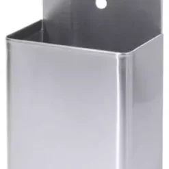 Contacto 2x Kronkorken- Auffangbehälter Für Die Wandmontage, Aus Edelstahl 18/10, Seidenmatt