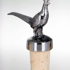 Null Flaschenkorken Fasan H 7,5 Cm D 2,5 Cm Edelstahl