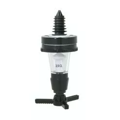 Null PRIMA - Portionierer - 3,5 Cl. = 35 Ml. Für 0,7 - 1,0 Lt. Flaschen - Kunststoff Schwarz