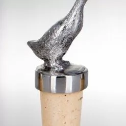 Null Flaschenkorken Ente H 8,0 Cm D 2,5 Cm Edelstahl