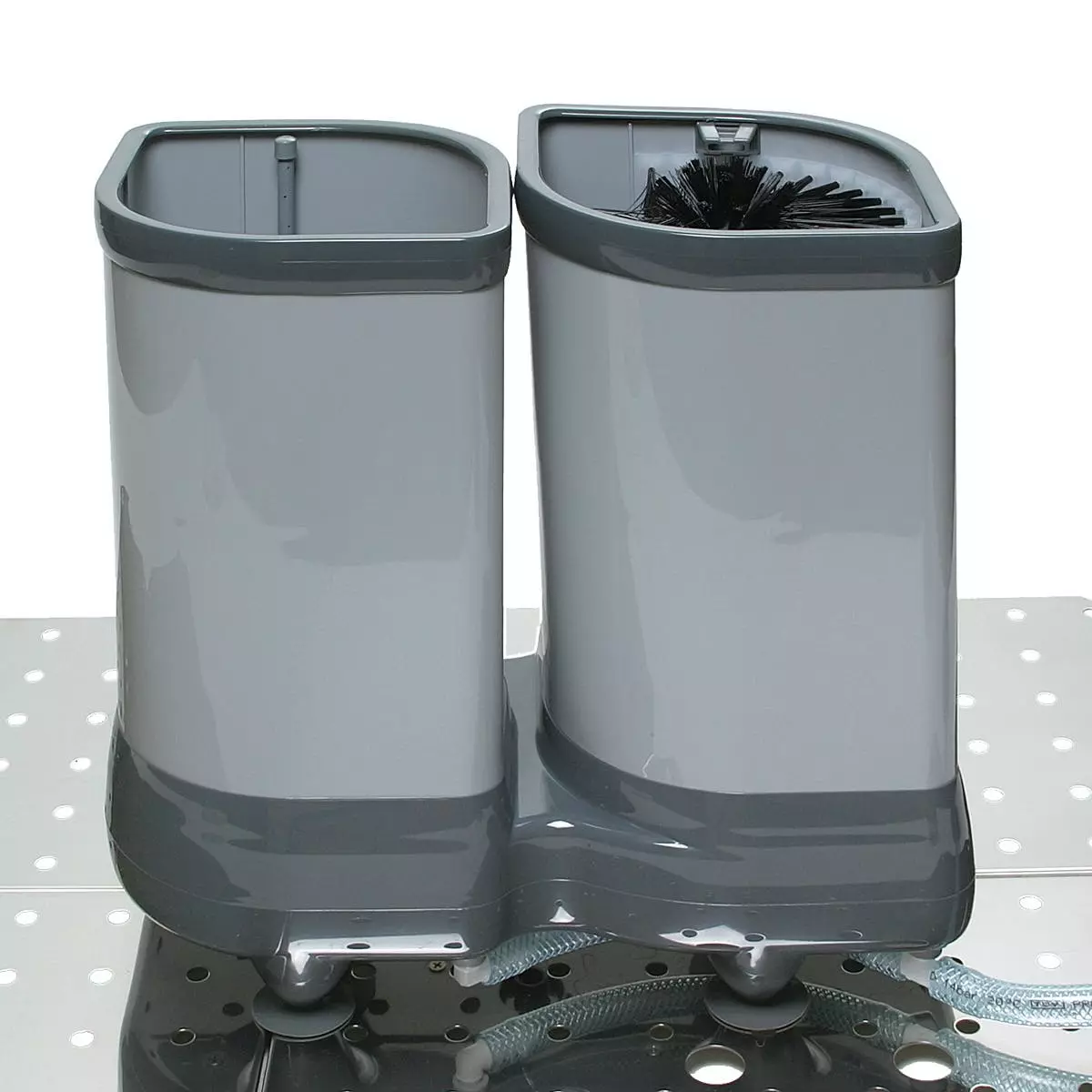 Null KÖLSCHGLASSPÜLER - DELFIN TS 2100 - Gläserspülgerät Mit Teleskop Nachspülvorrichtung - B-H-T - 40,0 X 35,5 X 20,0cm. - Blau – Bild 3