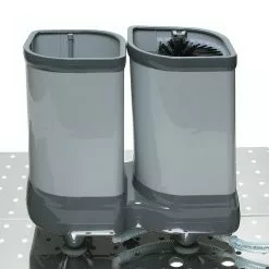 Null DESKTOP-MODELL - DELFIN TS 2100 - Gläserspülgerät Mit Teleskop Nachspülvorrichtung - B-H-T - 40,0 X 35,5 X 20,0cm.