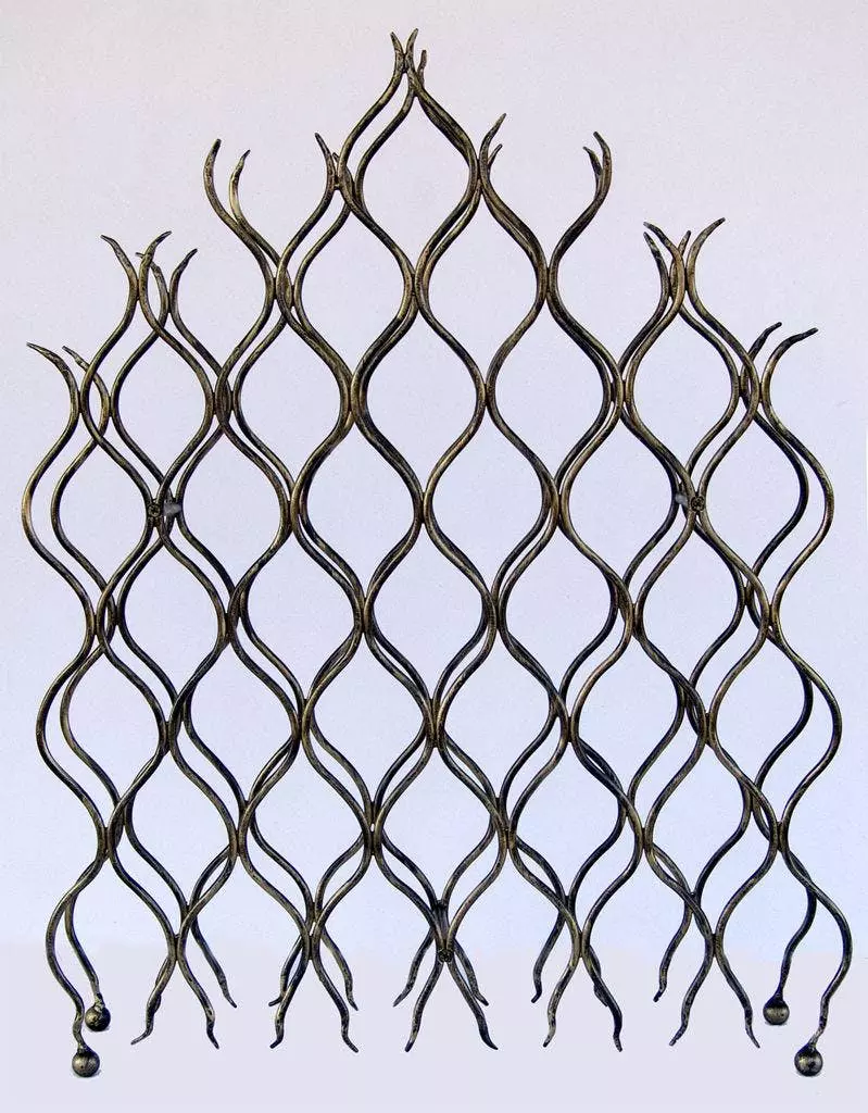 Null DanDiBo Weinregal "Grand Feu" Metall Schmiedeeisen FĂŒr 40 Flaschen Flaschenhalter 95 Cm