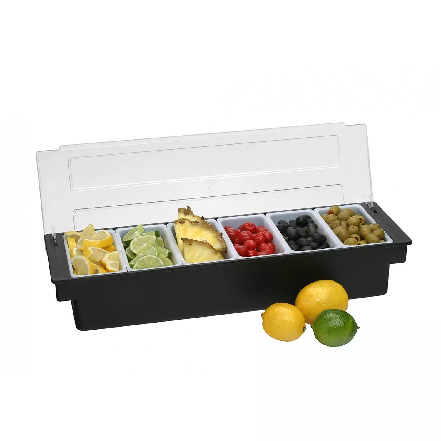 Null Bar- Und Zutatenbehälter Mit 6 Einsätzen A 473 Ml. – Bild 6