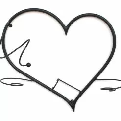 Null DanDiBo Wandbild Weinregal Herz Flaschenständer Aus Metall 38 Cm Flaschenhalter