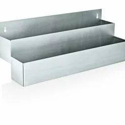 Was-germany Flaschenregal 2-stufig Aus Edelstahl 56 Cm Für 12 X 1 Liter Flaschen