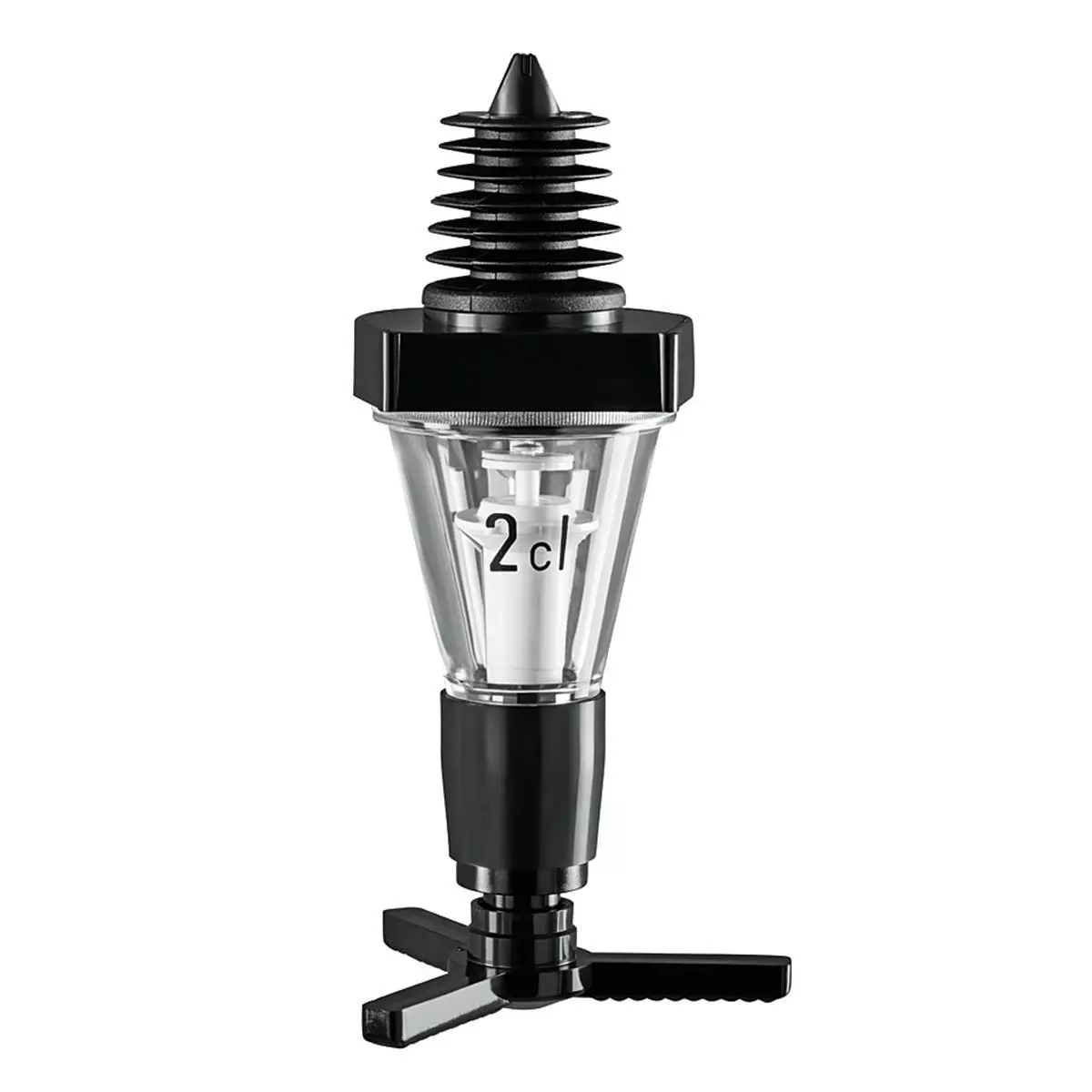 Null PRIMA - Portionierer - 4,0 Cl. = 40 Ml. Für 0,7 - 1,0 Lt. Flaschen - Kunststoff Schwarz – Bild 7