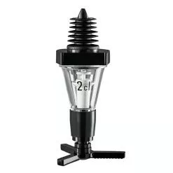 Null ECO - Portionierer - 2,0 Cl. = 20 Ml. Für 3,0lt. Flaschen - Kunststoff Schwarz