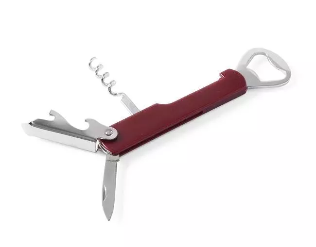 Null Kellner Korkenzieher 4-Funktionen 14cm Lang Von CHEFGASTRO